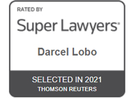Rated By | Super Lawyers | Darcel Lobo | Selected In 2021 Thomson Reuters
