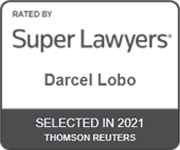 Rated By | Super Lawyers | Darcel Lobo | Selected In 2021 Thomson Reuters